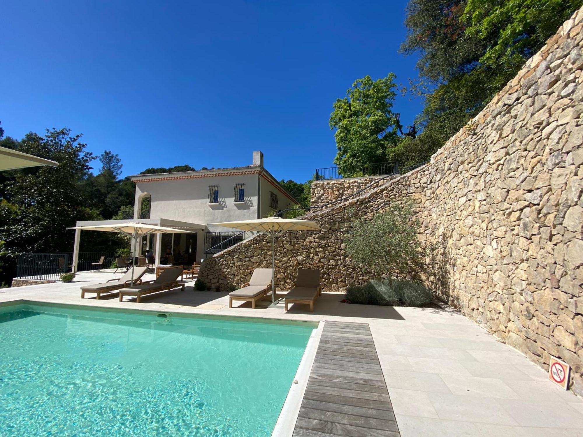 Le Repos Du Keyrie Hotel Saint-Marc-Jaumegarde Exterior foto